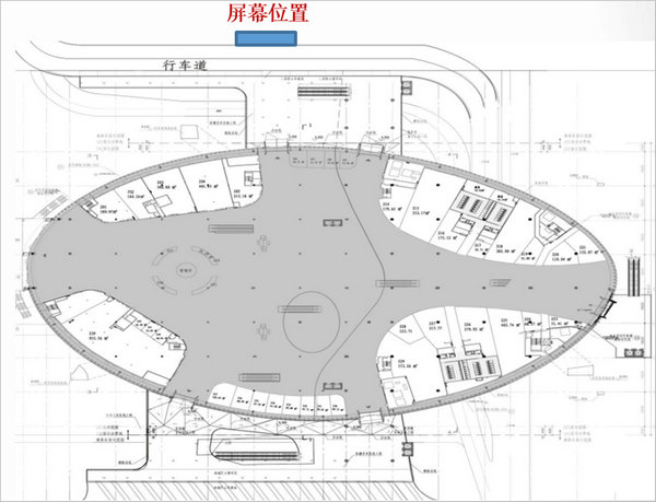 深圳寶安機(jī)場(chǎng)LED大屏廣告位置圖