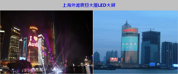 震旦大廈LED廣告投放