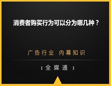 消費者購買行為可以分為哪幾種？