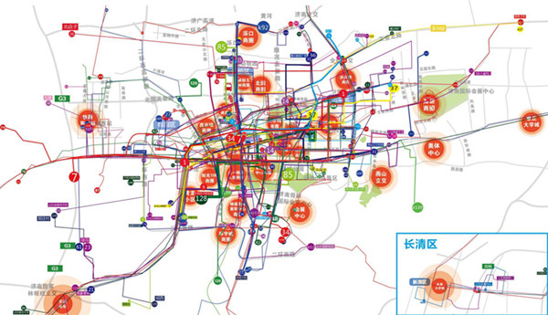 濟南公交車身廣告