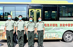 八一建軍節(jié)“擁軍號”青島公交車廣告線路案例，公交車廣告效果